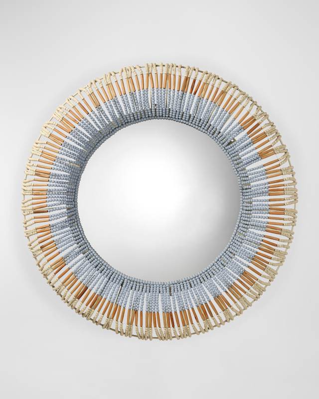 Native Beaded Mirror